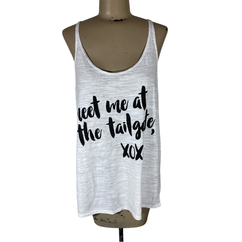 Charlie Southern Meet Me At The Tailgate Muscle Boyfriend Tank Football College